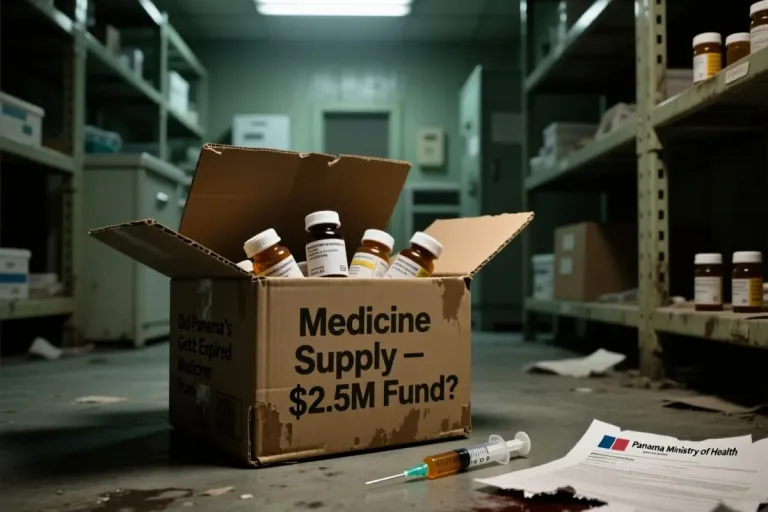 Did Panama’s Patients Get Expired Medicine From A $2.5M Corruption Fund expired medicine fund