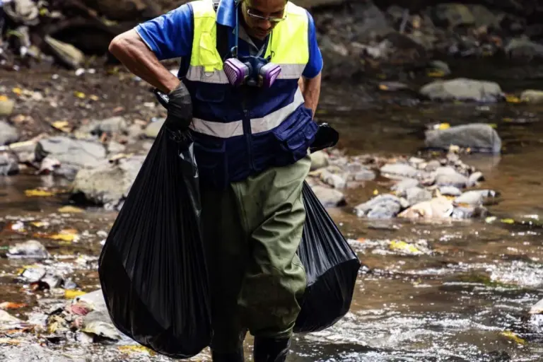 Panama City Mocambo River Cleanup Collects 1.5 Tons Of Trash Mocambo River Cleanup