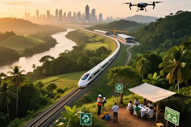 Panama’s Mega-Railway Takes Its First Crucial Step panama david train studies