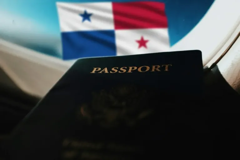 passport panama flag