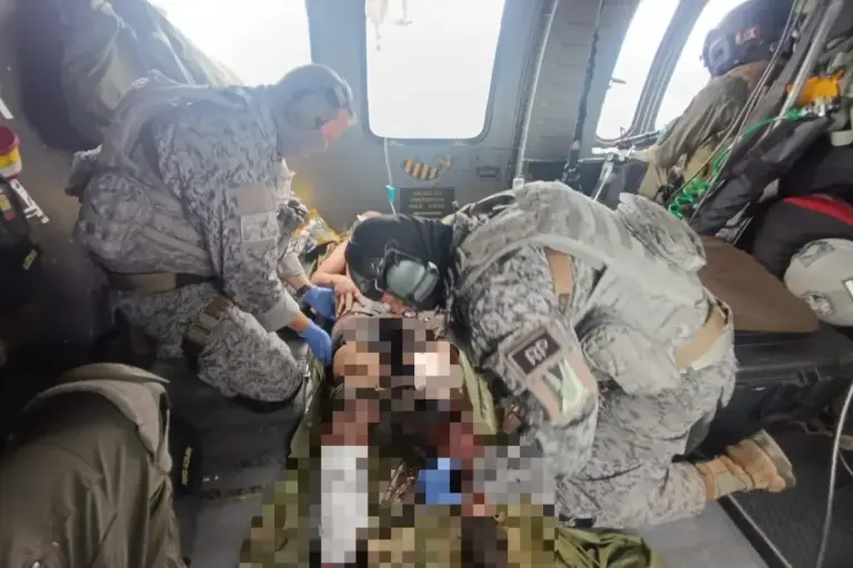 Soldier Air-Rescued After Landmine Blast on Panama Border saved air by border