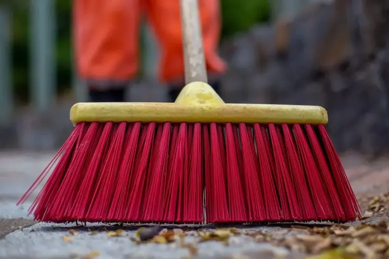 70 Incarcerated Women Clean San Miguelito District Streets Brooms incarcerated
