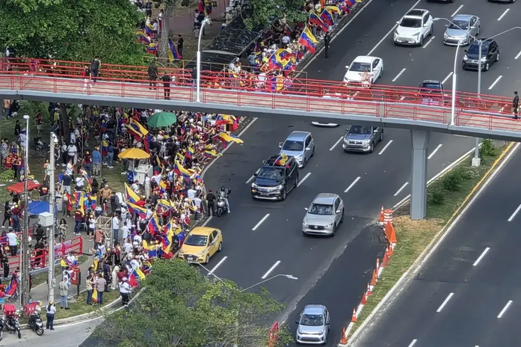 Venezuelans Rally Panama