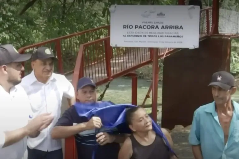 bridge opening Pacora River 2