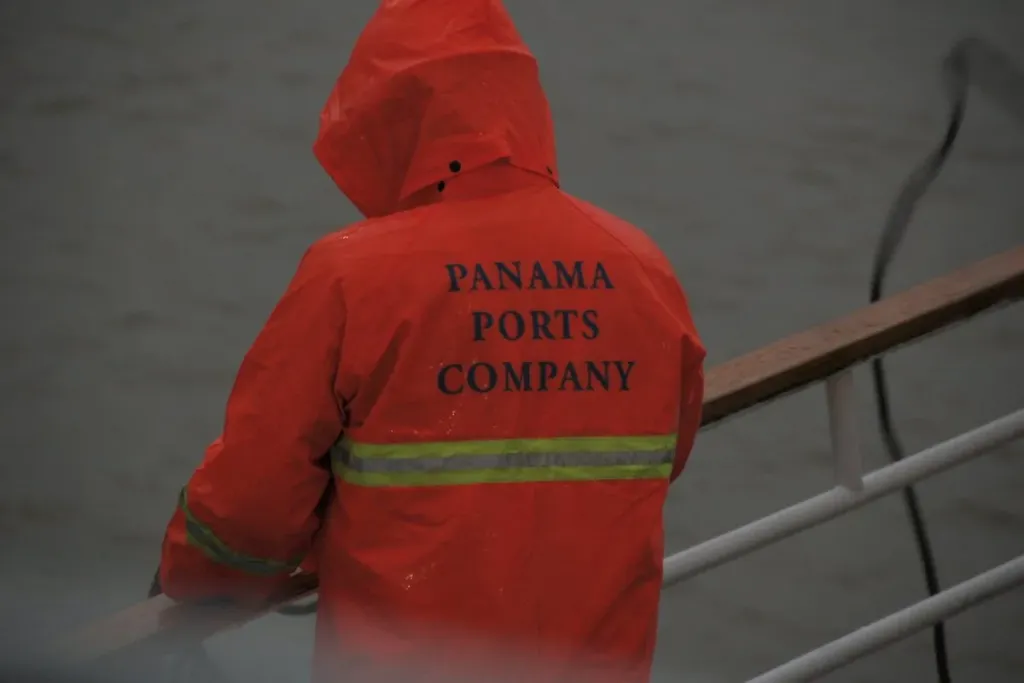 panama ports company worker