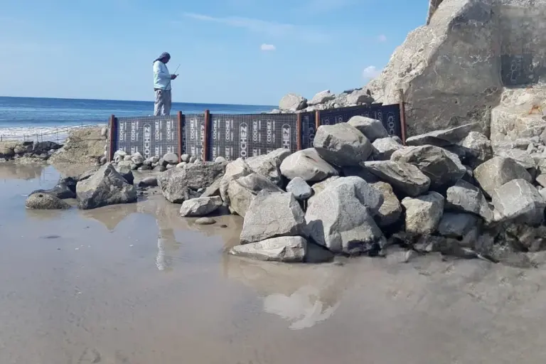 Panama Halts Illegal Coastal Construction by Foreign National playa El Palmar de San Carlos 2