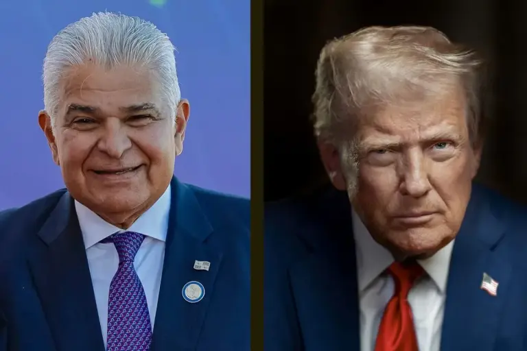 President Mulino and President Donald J. Trump (2025)