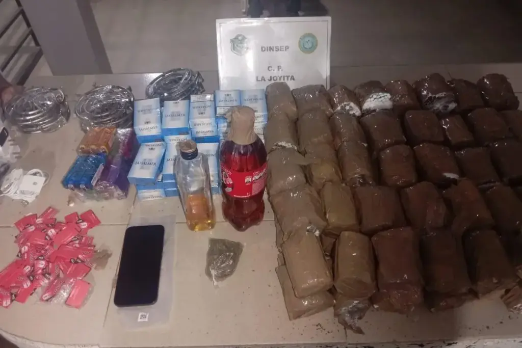 la joyita drugs backpacker with packages destined for prison