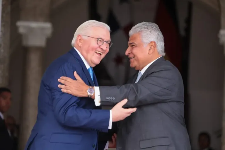panama president mulino receives german president