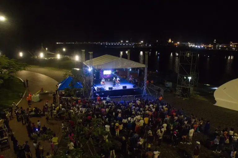 1920px Tarima artística 3D Mapping 500 años de la ciudad de Panamá 2019 Panama City Summer Festival Starting Tomorrow April 16-18