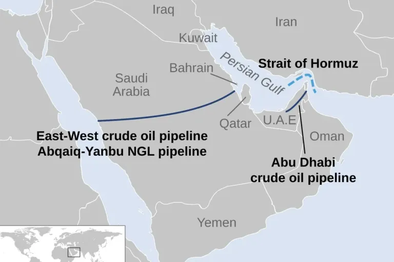 straight of hormuz oil