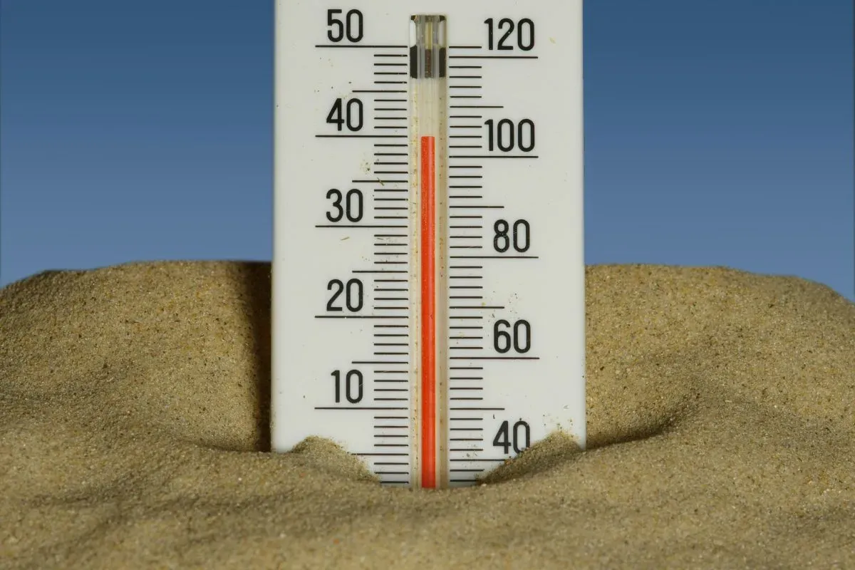 heat 40 degrees celsius