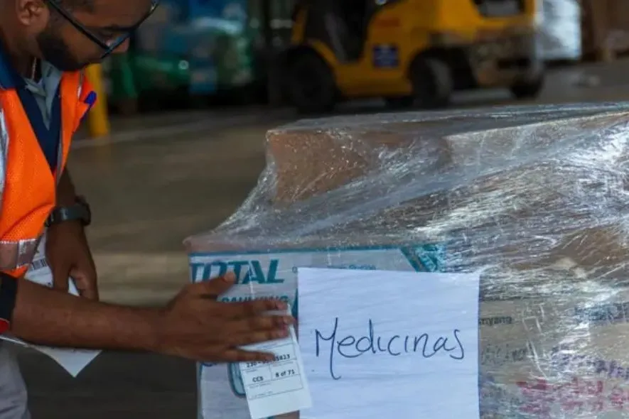 medicinal donations for venezuela by panama mupa