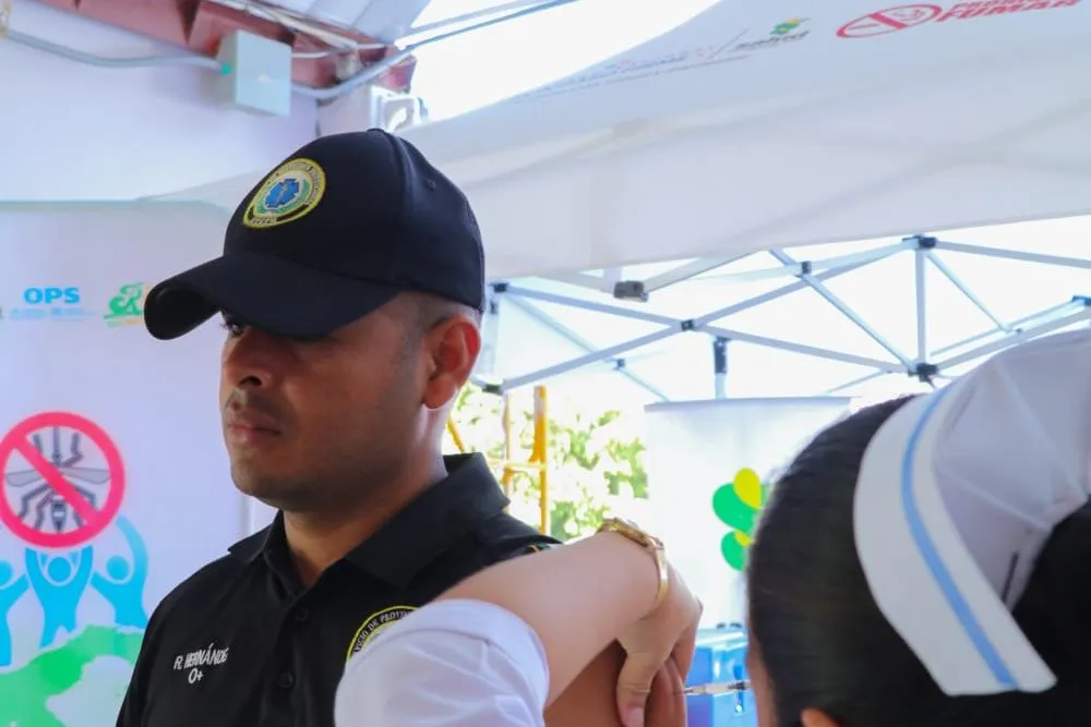 omar park vaccination event by minsa