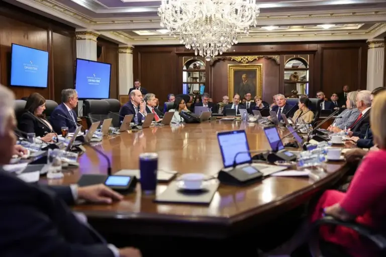 presidential meeting by presidencia