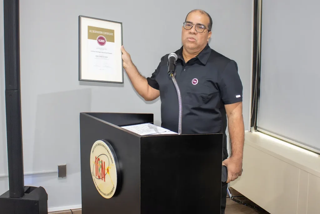 Holding Certificate at The National Cancer Institute of Panama obtains IASIOS international accreditation Credit ION Gob PA