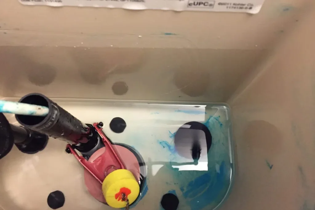 In Tank Toilet Cleaner Tablet Used