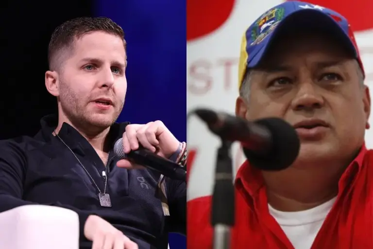 Mayer Mizrachi and Diosdado Cabello