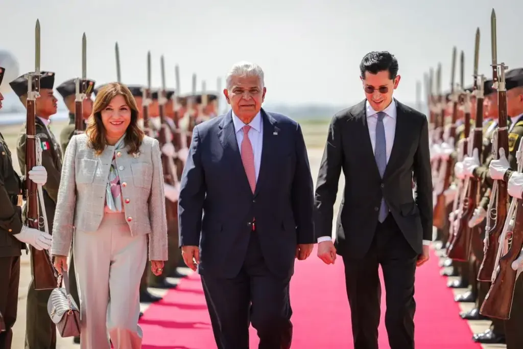 Mulino arrives in Mexico by presidencia