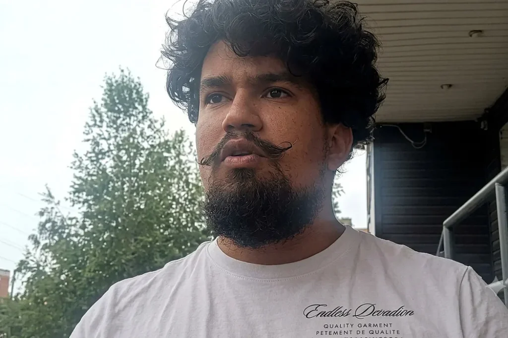 Ronnie González Castillo is a Panamanian who is participating in the Ukraine war By Telemetro