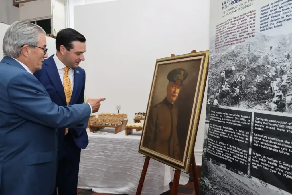 showcase honors Dr William Crawford Gorgas the US Army physician by US Embassy