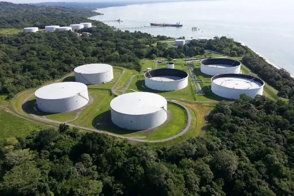 storage capacity for crude oil and other petroleum products that exceeds 7 and a half million barrels by petroterminal