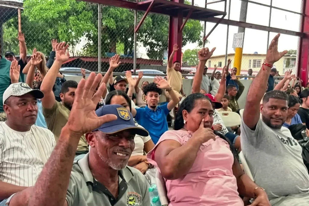 tocumen community agrees to park construction