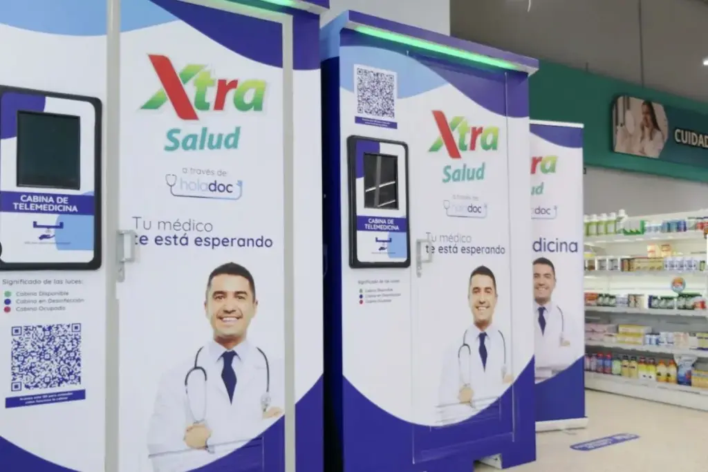 Xtra Supermarkets became the first supermarket chain in the region to integrate medical assistance and telemedicine booths Credi XTRA supermarkets