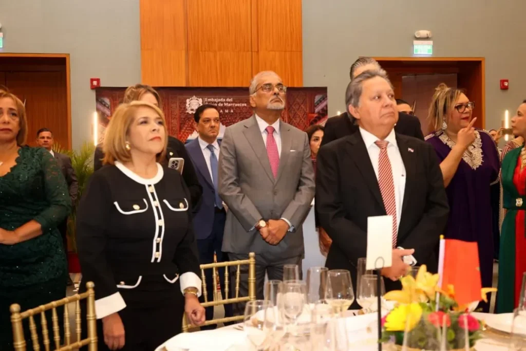 Audience at Panama friendship with Morocco on Throne Day Credit MIRE GOB PA