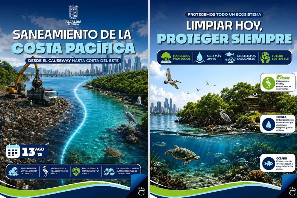 Coastal Cleanup Banner August 13 Panama City by MUPA