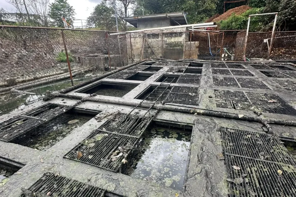 collapsed treatment plants for waste water Credit MiAmbiente