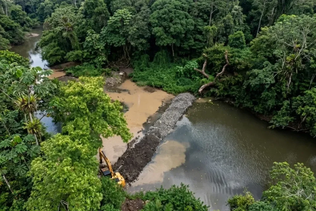 finished Chame dike construction