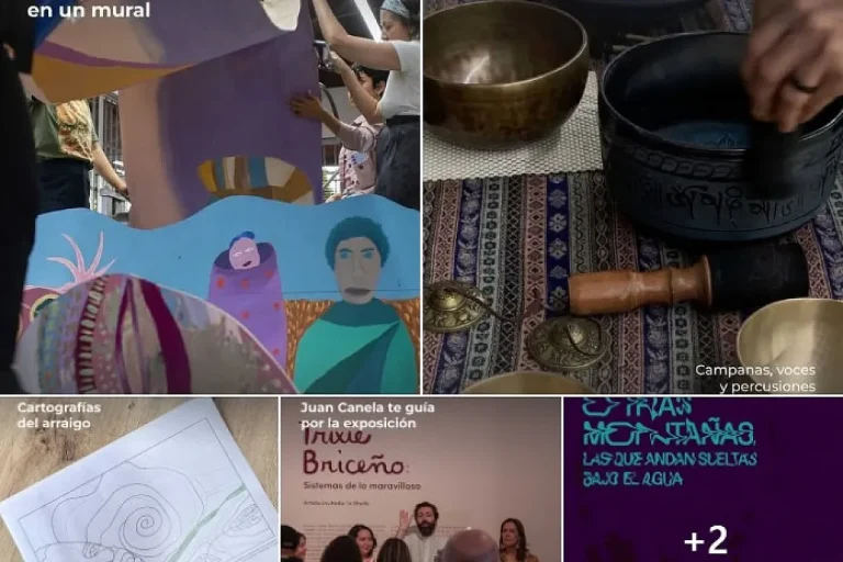MAC art exhibitions Panama closes its shows with a day full of activities collective mural sound performance drawing worksho, guided tour face painting, domino game and gastronomy