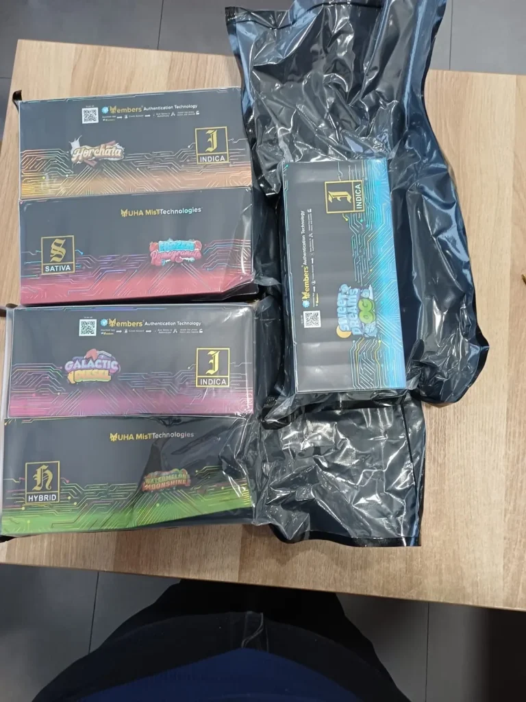 packages of illicit substance in package from the United States dubbed illegal drug shipment Credit ANA GOB
