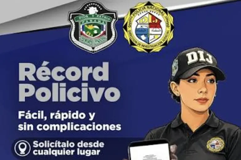 police record panama - police record cancellation bill