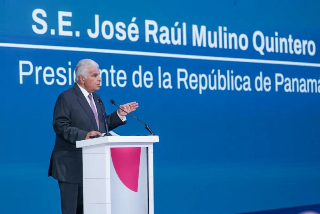 President Mulino reiterates to financial group his commitment to defend Panama's prestige and image as a host of investments and investment reputation Credit Presidencia