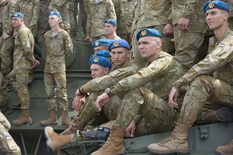Ukrainian Solidiers - Panamanians return from Ukraine