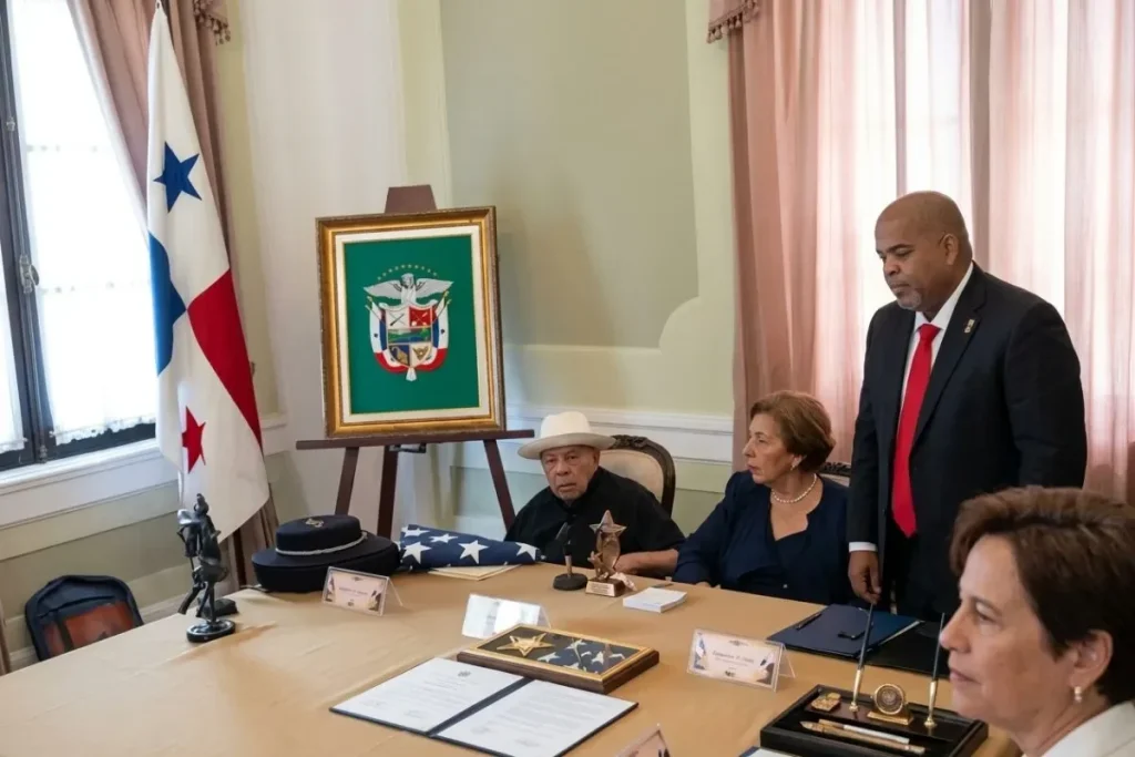 105 years old and still celebrating! José A. León, one of the oldest U.S. Army veterans residing in Panama, received a heartfelt tribute at the Governor's Office, where they sang "Happy Birthday" to him and he was recognized as a distinguished citizen. Born in Puerto Rico, he served more than 20 years in the U.S. Army and considers Panama his second home. Video: @lindabran1
