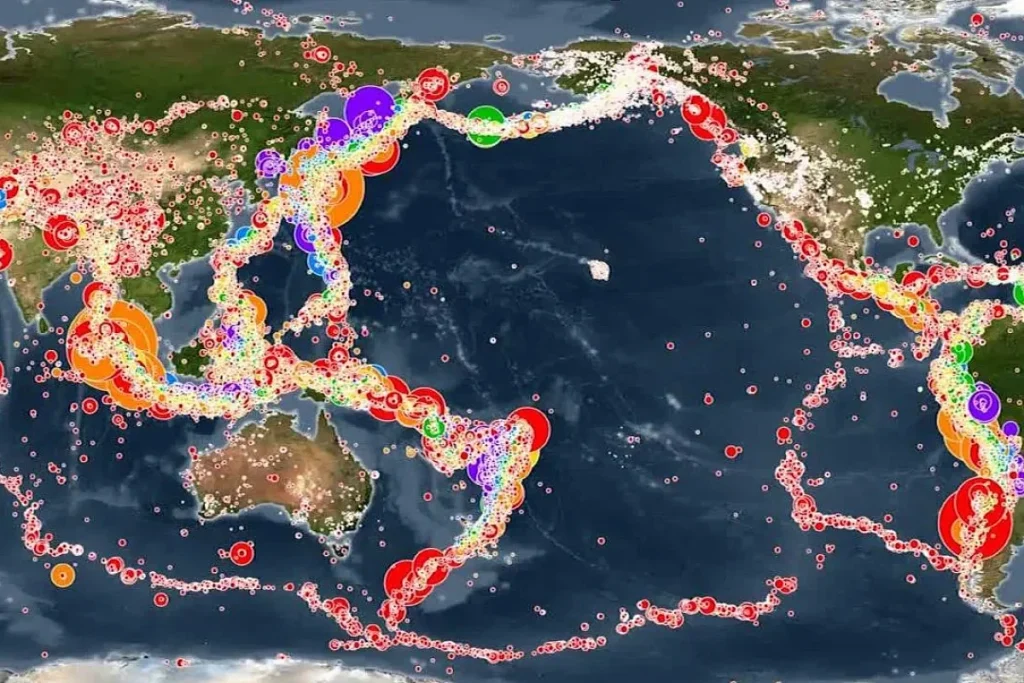 15 years of earthquakes By CNN.
