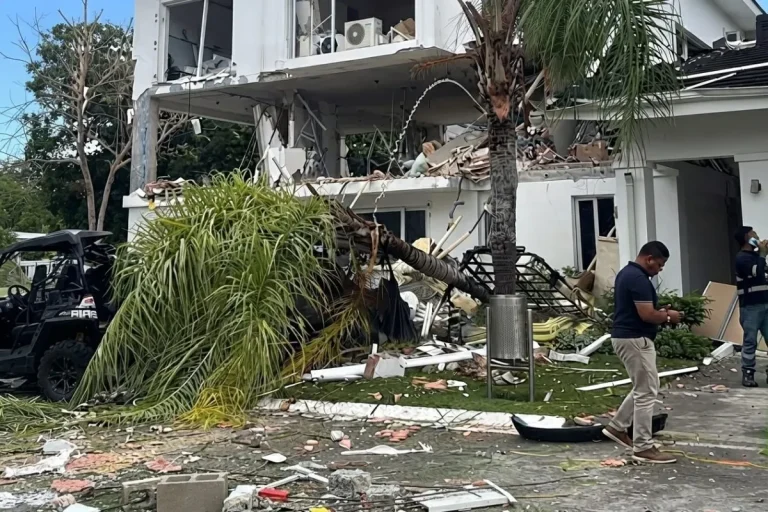 Bijao explosion aftermath empowered by IA.
