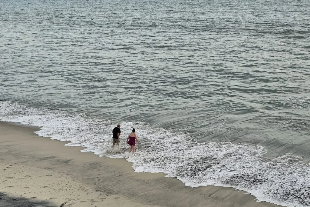 Expats in Coronado Enjoying the Surf