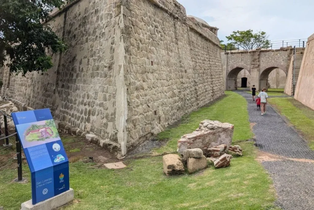 San Lorenzo Castle at Colon. (By MIAMBIENTE)