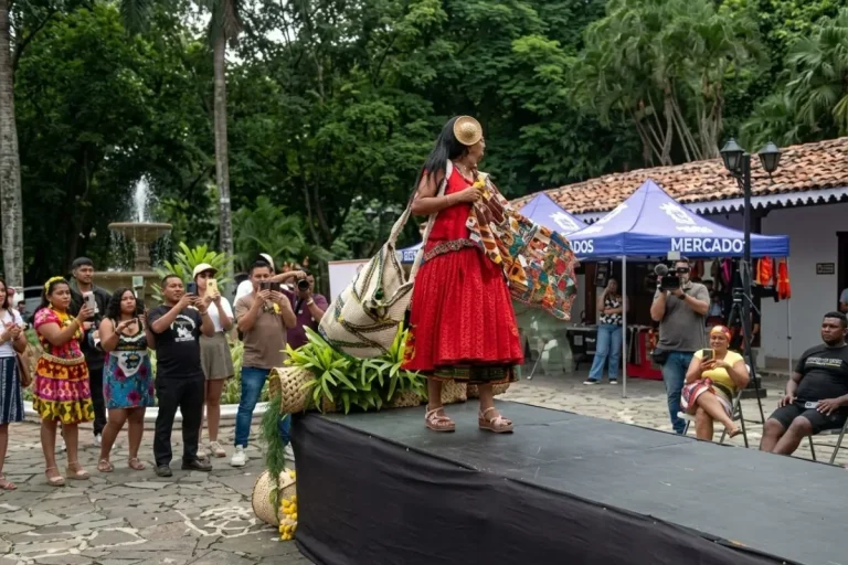 Guna, Emberá, and Ngäbe designers showcase their ancestral identity on a cultural runway