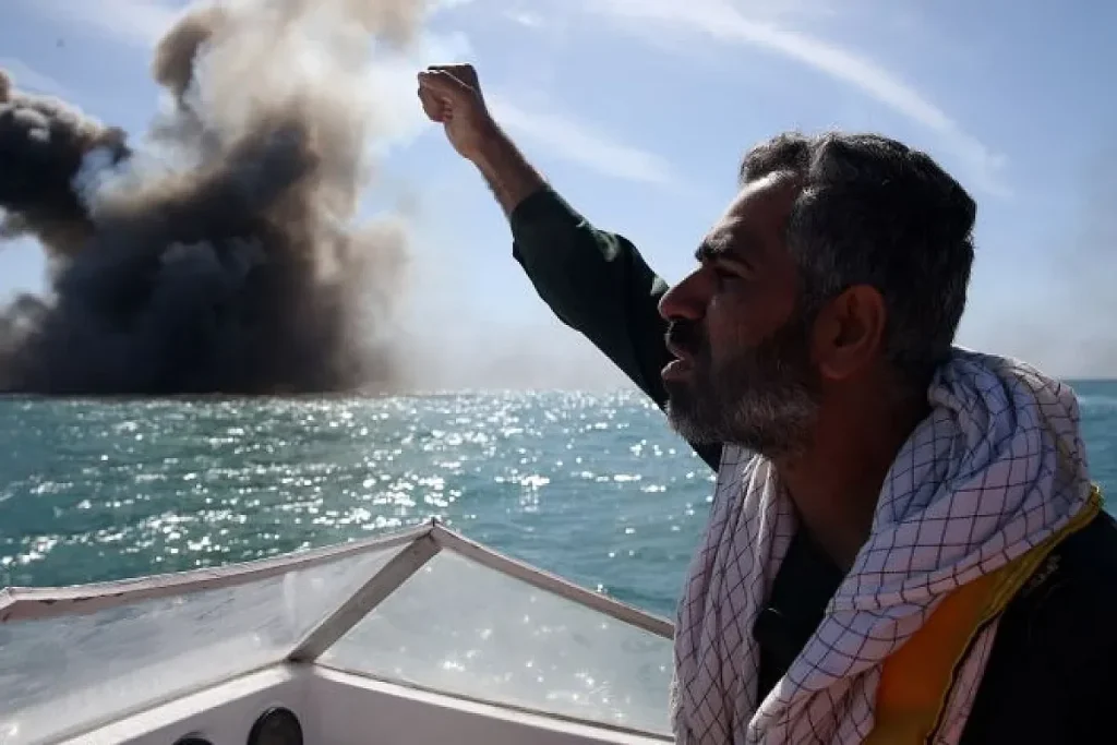 Hormuz Strait. By AP.