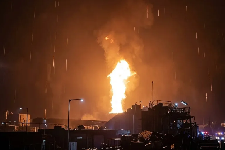 Fire at Colon Generating Company. EXPT