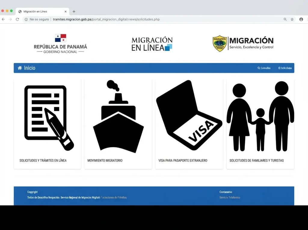migracion panama online