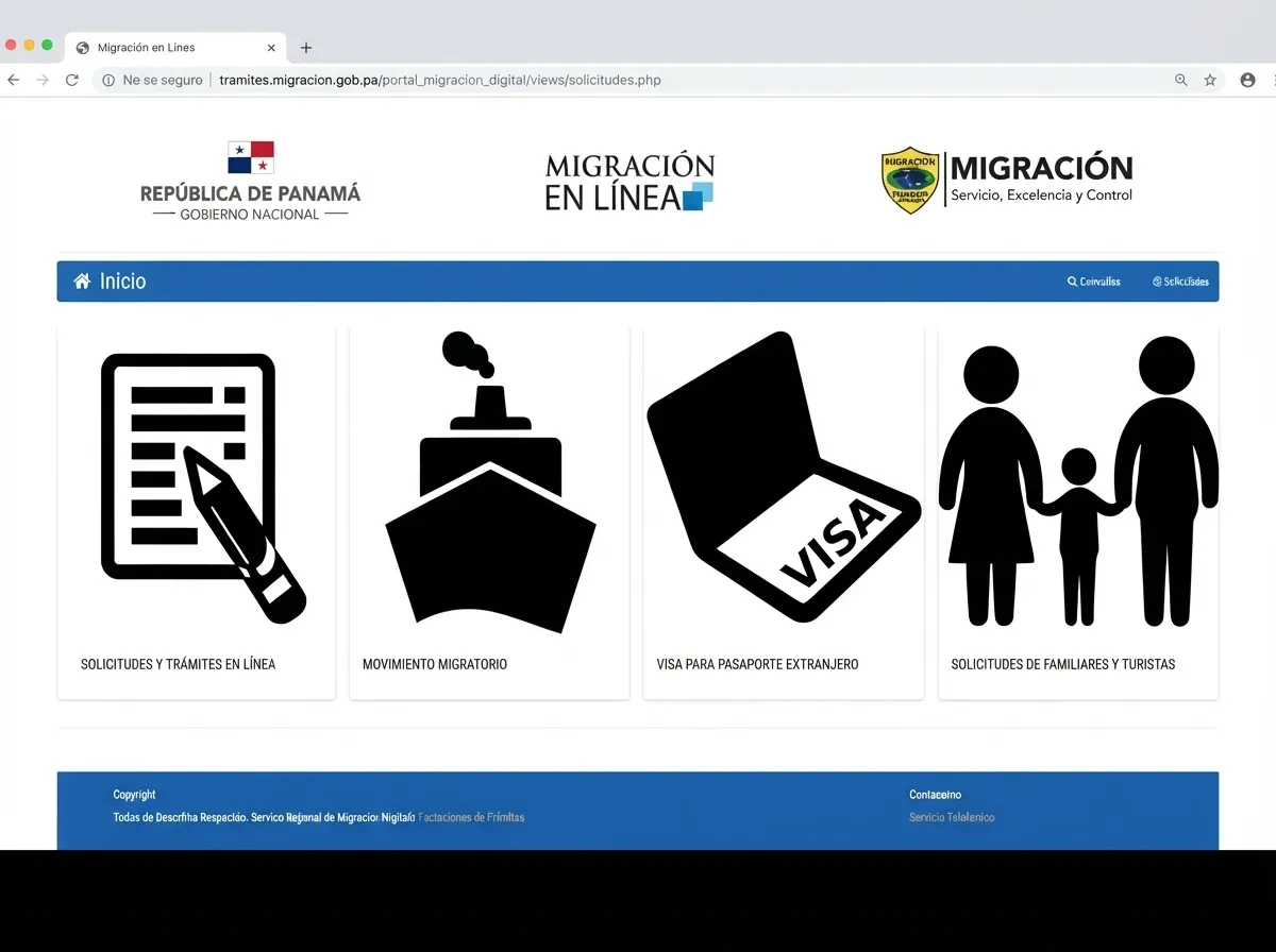 migracion panama online
