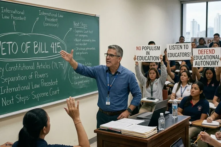 Private Schools Urge Veto of Education Bill 415 citing populist law.