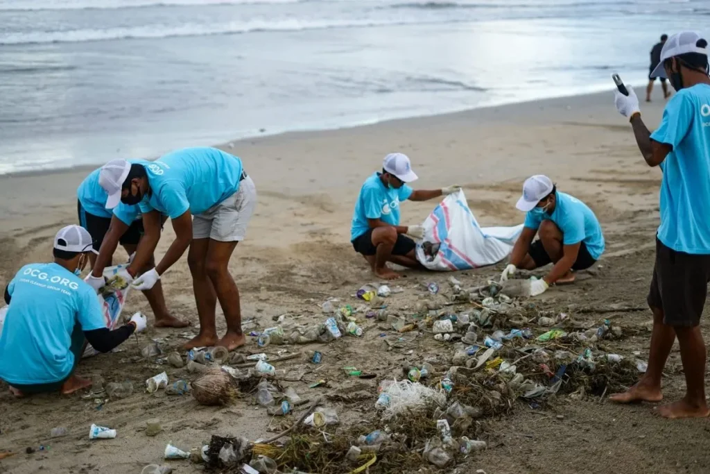 Beaches clean up By UNDP