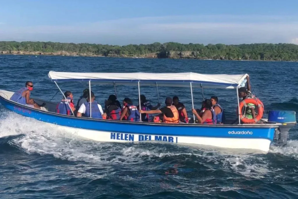 Boats in Bocas del Toro